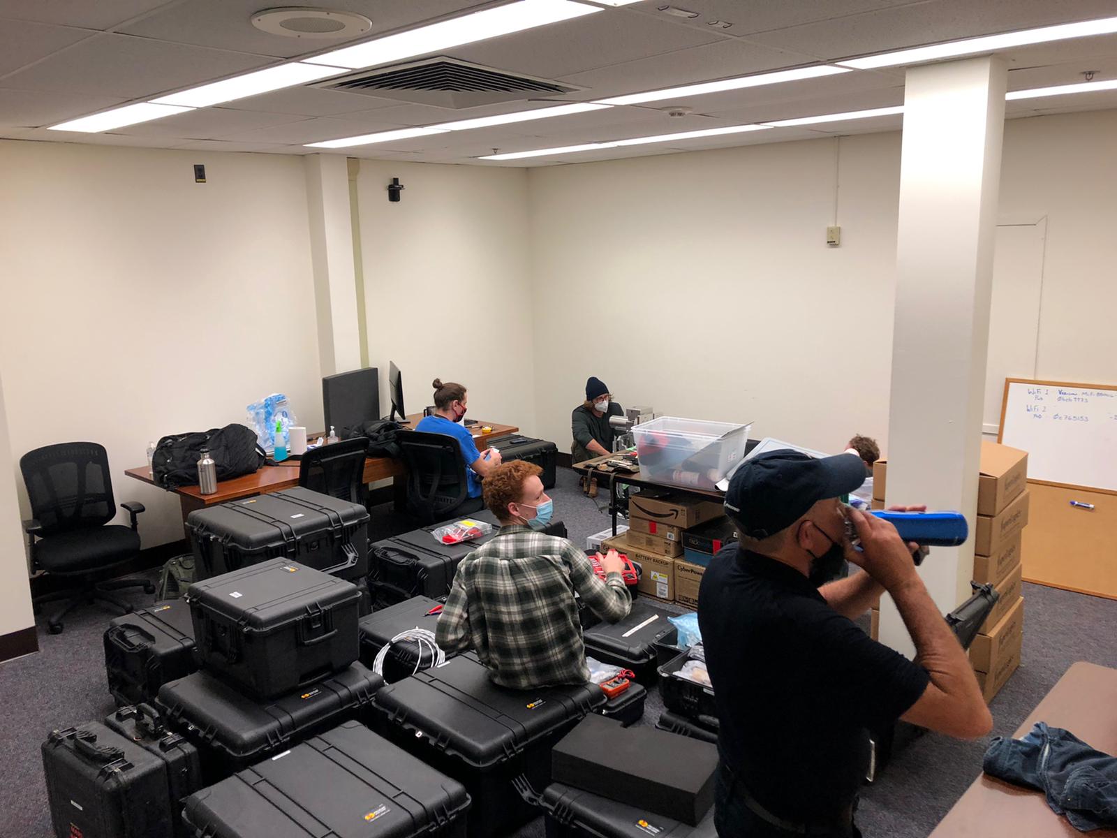 MARS Hardware Arrival at LaRC NASA Airborne Science Program